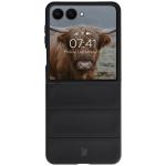 Carcasa Bizon Tur compatibila cu Samsung Galaxy Z Flip 8, Negru 2 - lerato.ro
