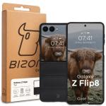 Carcasa Bizon Tur compatibila cu Samsung Galaxy Z Flip 8, Negru 9 - lerato.ro