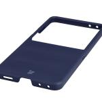 Carcasa Bizon Tur compatibila cu Samsung Galaxy Z Flip 8, Dark Blue 4 - lerato.ro