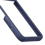 Carcasa Bizon Tur compatibila cu Samsung Galaxy Z Flip 8, Dark Blue 8 - lerato.ro