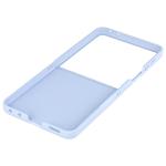 Carcasa Bizon Tur compatibila cu Samsung Galaxy Z Flip 8, Light Blue 5 - lerato.ro