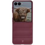 Carcasa Bizon Tur compatibila cu Samsung Galaxy Z Flip 8, Dark Purple 2 - lerato.ro