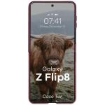 Carcasa Bizon Tur compatibila cu Samsung Galaxy Z Flip 8, Dark Purple 6 - lerato.ro
