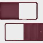 Carcasa Bizon Tur compatibila cu Samsung Galaxy Z Flip 8, Dark Purple 7 - lerato.ro
