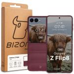 Carcasa Bizon Tur compatibila cu Samsung Galaxy Z Flip 8, Dark Purple 9 - lerato.ro