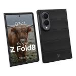 Carcasa Bizon Tur compatibila cu Samsung Galaxy Z Fold 8, Negru 3 - lerato.ro