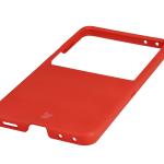 Carcasa Bizon Tur compatibila cu Samsung Galaxy Z Flip 8, Rosu 4 - lerato.ro