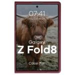 Carcasa Bizon Tur compatibila cu Samsung Galaxy Z Fold 8, Dark Purple 6 - lerato.ro