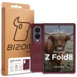 Carcasa Bizon Tur compatibila cu Samsung Galaxy Z Fold 8, Dark Purple 9 - lerato.ro