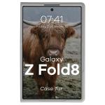 Carcasa Bizon Tur compatibila cu Samsung Galaxy Z Fold 8, Light Grey 6 - lerato.ro