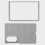Carcasa Bizon Tur compatibila cu Samsung Galaxy Z Fold 8, Light Grey 7 - lerato.ro
