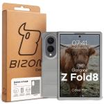 Carcasa Bizon Tur compatibila cu Samsung Galaxy Z Fold 8, Light Grey 9 - lerato.ro