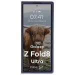 Carcasa Bizon Tur compatibila cu Samsung Galaxy Z Fold 8 Ultra, Dark Blue 6 - lerato.ro