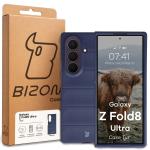 Carcasa Bizon Tur compatibila cu Samsung Galaxy Z Fold 8 Ultra, Dark Blue 9 - lerato.ro