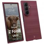 Carcasa Bizon Tur compatibila cu Samsung Galaxy Z Fold 8 Ultra, Dark Purple 3 - lerato.ro