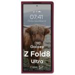 Carcasa Bizon Tur compatibila cu Samsung Galaxy Z Fold 8 Ultra, Dark Purple 6 - lerato.ro