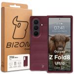 Carcasa Bizon Tur compatibila cu Samsung Galaxy Z Fold 8 Ultra, Dark Purple 9 - lerato.ro