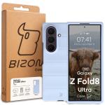 Carcasa Bizon Tur compatibila cu Samsung Galaxy Z Fold 8 Ultra, Light Blue 9 - lerato.ro