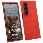 Carcasa Bizon Tur compatibila cu Samsung Galaxy Z Fold 8 Ultra, Rosu 3 - lerato.ro
