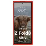 Carcasa Bizon Tur compatibila cu Samsung Galaxy Z Fold 8 Ultra, Rosu 6 - lerato.ro