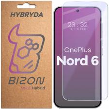 Folie sticla hibrid Bizon Hybrid Mule compatibila cu OnePlus Nord 6, Transparent