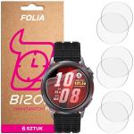 Set 6 folii de protectie Bizon HydroFlex compatibile cu Huawei Watch GT Runner 2 44 mm, Transparent 2 - lerato.ro