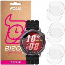 Set 6 folii de protectie Bizon HydroFlex compatibile cu Huawei Watch GT Runner 2 44 mm, Transparent