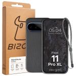 Carcasa Bizon CarbO cu MagSafe si Wrist Strap compatibila cu Google Pixel 11 Pro XL, Negru 7 - lerato.ro