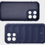 Carcasa Bizon Tur compatibila cu OnePlus Nord 6, Dark Blue 7 - lerato.ro