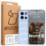 Carcasa Bizon Tur compatibila cu OnePlus Nord 6, Light Blue 9 - lerato.ro