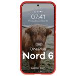 Carcasa Bizon Tur compatibila cu OnePlus Nord 6, Rosu 6 - lerato.ro