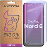 Set 2 folii sticla hibrid Bizon Hybrid Mule Duo compatibile cu OnePlus Nord 6, Transparent 2 - lerato.ro