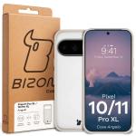 Carcasa Bizon Angelo compatibila cu Google Pixel 11 Pro XL / 10 Pro XL, Transparent / Bej 7 - lerato.ro