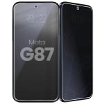 Folie sticla hibird Bizon Hybrid Shadow Privacy compatibila cu Motorola Moto G87 5G, Negru 7 - lerato.ro