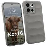 Carcasa Bizon Tur compatibila cu OnePlus Nord 6, Light Grey 3 - lerato.ro