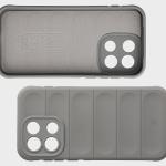 Carcasa Bizon Tur compatibila cu OnePlus Nord 6, Light Grey 7 - lerato.ro