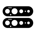 Set 2 folii sticla securizata camera foto Bizon Glass Lens compatibile cu Google Pixel 11 Pro XL, Negru 4 - lerato.ro