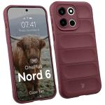Carcasa Bizon Tur compatibila cu OnePlus Nord 6, Dark Purple 3 - lerato.ro