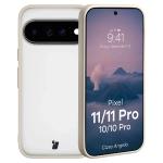 Carcasa Bizon Angelo compatibila cu Google Pixel 11 / 11 Pro / 10 / 10 Pro, Transparent / Bej 3 - lerato.ro