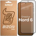 Folie sticla securizata Bizon Glass Matte compatibila cu OnePlus Nord 6, Negru 2 - lerato.ro