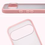 Carcasa Bizon Angelo compatibila cu Google Pixel 11 Pro XL / 10 Pro XL, Transparent / Roz 4 - lerato.ro