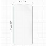 Folie protectie Bizon Film Hydrogel compatibila cu Oppo Reno 16 F / 16 FS, Transparent 3 - lerato.ro