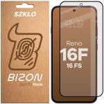 Folie sticla securizata Bizon Glass Matte compatibila cu Oppo Reno 16 F / 16 FS, Negru 2 - lerato.ro