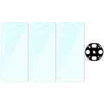 Set protectie 4in1 Bizon Glass Clear Pack, 3 folii sticla ecran + 1 folie sticla camera foto, compatibil cu Oppo Find X9 Ultra, Transparent 7 - lerato.ro