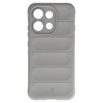 Carcasa Bizon Tur compatibila cu Oppo Reno 16 F / 16 FS, Light Grey 2 - lerato.ro