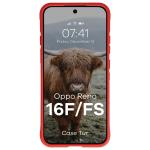 Carcasa Bizon Tur compatibila cu Oppo Reno 16 F / 16 FS, Rosu 6 - lerato.ro