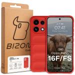Carcasa Bizon Tur compatibila cu Oppo Reno 16 F / 16 FS, Rosu 9 - lerato.ro