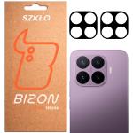 Set 2 folii sticla securizata camera foto Bizon Glass Lens compatibile cu Xiaomi 17T Pro, Negru 3 - lerato.ro