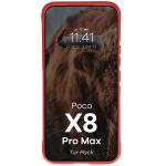 Kit protectie 2 in 1 BizonMobile, Carcasa Bizon Tur si Folie sticla securizata Bizon Glass Edge, compatibil cu Xiaomi Poco X8 Pro Max, Rosu 7 - lerato.ro
