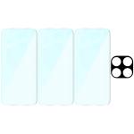 Set protectie 4in1 Bizon Glass Clear Pack, 3 folii sticla ecran + 1 folie sticla camera foto, compatibil cu Xiaomi 17T Pro, Transparent 7 - lerato.ro